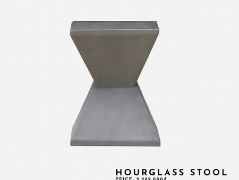 Đôn xi măng Hourglass